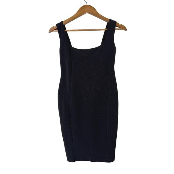 Nookie NWT · XS · Taylor Mini Dress · Square Neck · Bodycon Stretch Knit Black - Picture 2 of 8